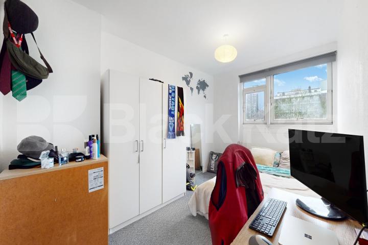 Mid-Century duplex apartment on the top two floors (Second and third).  Maskelyne Close, Battersea